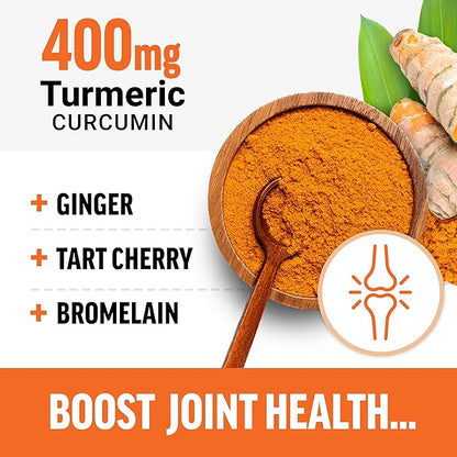 Force Factor Better Turmeric Joint Support Supplement for Extra Strength Joint Health, Featuring HydroCurc Turmeric Curcumin with Black Pepper for Superior Absorption, Fruit Splash, 180 Soft Chews