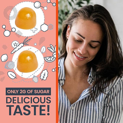 FIRST DAY Womens Tribiotic Gummies – Pre+, Post+, Probiotics & More – 60 Day Supply