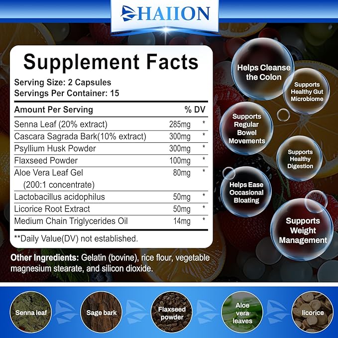 15 Day Gut Cleanse - Gut and Colon Support