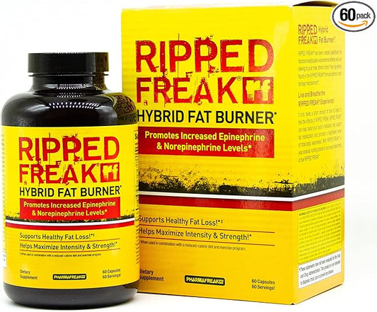 Pharmafreak Ripped Freak 60ct - USA - Hybrid Fat Burner