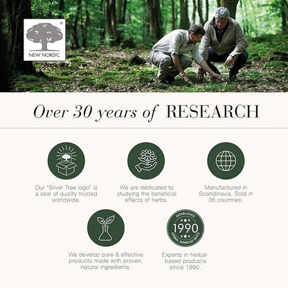 NEW NORDIC Hair Volume Gummies, 2500 mcg Biotin Daily Intake, Hair Vitamins to Support Hair Skin & Nails, Vegan Hair Supplement for Men and Women, 60 Count (Pack of 1)