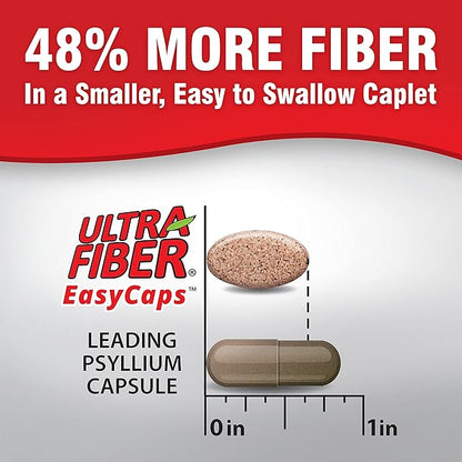 Caplets - The Small Pill with More Fiber - Fiber Support for Regularity – 150ct