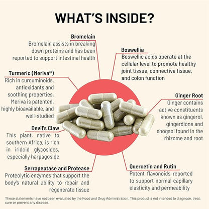 Mountain Peak Nutritionals Cell Rescue - Antioxidant Immune Support Supplement with Turmeric, Ginger Root, and Bromelain - Supports Intestinal Health & Whole Body (90 Capsules)