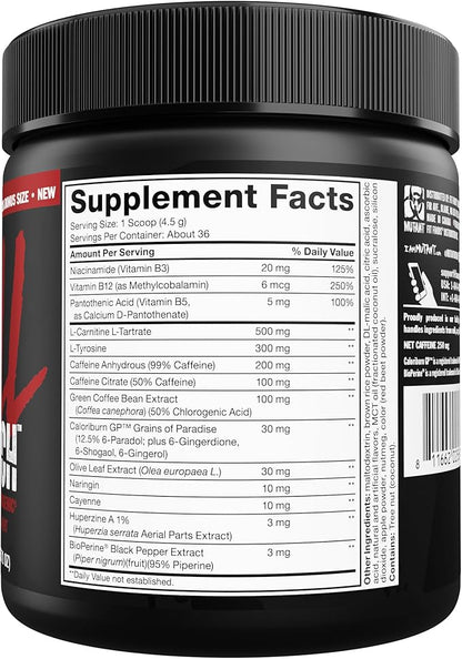 Mutant Killswitch Ultra Thermo | Thermogenic Pre Workout | Fire 162g