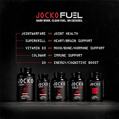 Jocko Fuel Immune Support Supplement - Elderberry with Zinc & Vitamin C for Adults - Immune Defense with Vitamin C, D3, Superfoods, Herbs, & Minerals (90 Capsules)