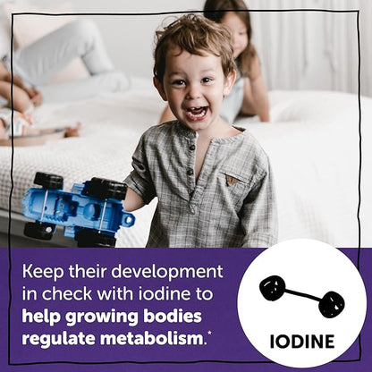 SmartyPants Toddler Multivitamin Gummies: Omega 3 Fish Oil (EPA/DHA), Vitamin D3, C, Vitamin B12, B6, Vitamin A, K & Zinc, Beta Carotene, Gluten Free, Three Fruit Flavors, 180 Count (60 Day Supply)