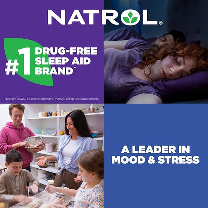 Natrol Mood + Stress 5-HTP 200mg Time Release Tablets, 30 Count, 30 Day Supply