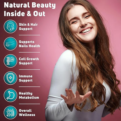 Men & Women Multivitamin Gummies. A well rounded daily gummy multivitamins with Biotin 5000 mcg. Non-GMO, 60 Count, 30 Servings. Multi Vitamin for adults for Immune Support, Overall Wellness