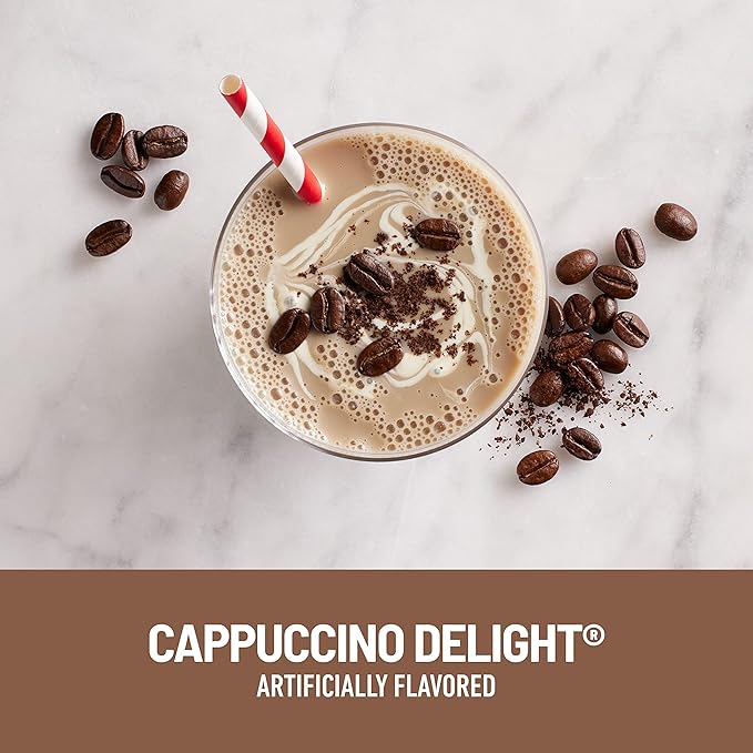 SlimFast Meal Replacement Shake, Original Cappuccino Delight, 10g of Ready to Drink Protein for Weight Loss, 11 Fl. Oz Bottle, 4 Count (Pack of 3) (Packaging May Vary)