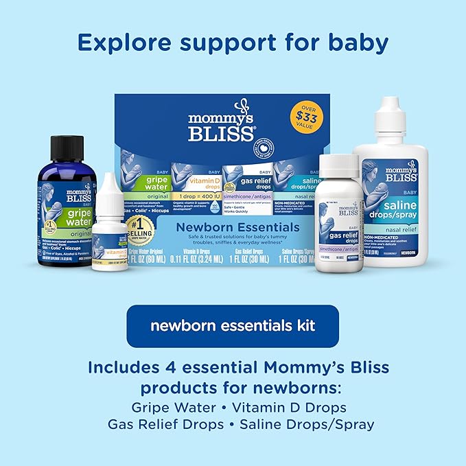 Mommy's Bliss Prenatal Multivitamin with Iron and Folic Acid, Supports Baby Development + Mom Immune System & Energy Levels w/ B Vitamins & Probiotics, Vegan & Gluten Free (45 Servings)