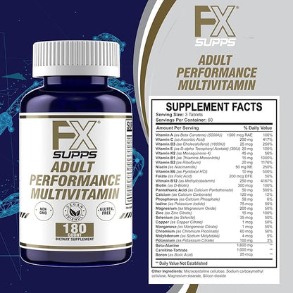 Adult Performance Multivitamin 180ct