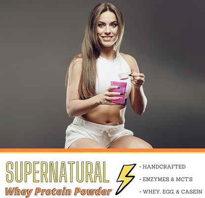 Worldwide Nutrition Bundle: Black Magic Multi-Source Casein Protein Powder-Whey, Egg Albumin Enzymes, Micellar Casein & MCT-Muscle Mass Gaining Bodybuilding-Chocolate PB Puffs 2LB & Keychain