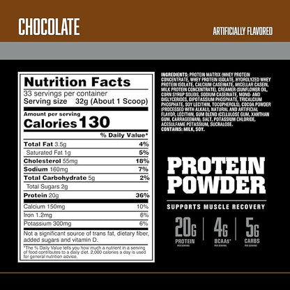 (ABB Pure Pro Protein Powder, Chocolate, 33 Servings