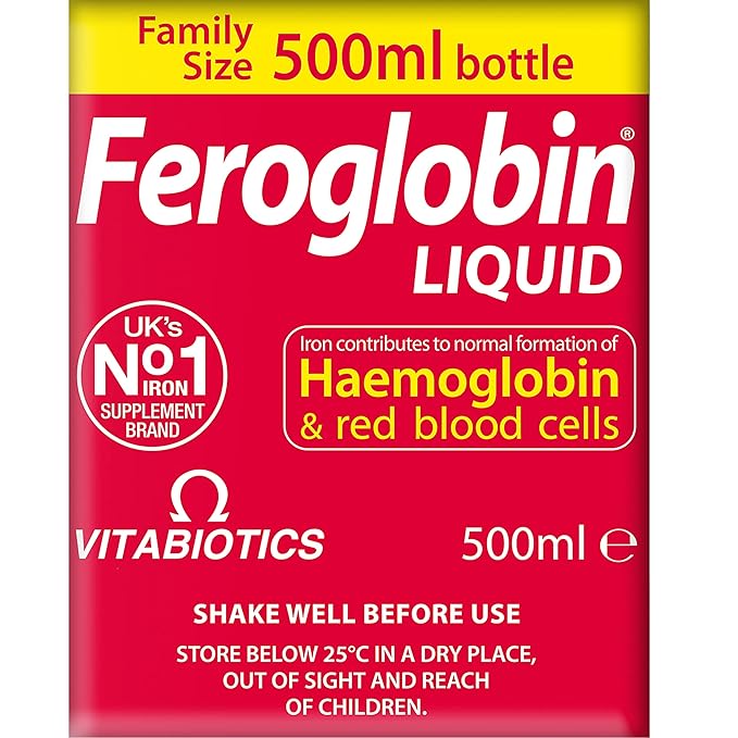 Vitabiotics Organic Feroglobin Liquid 500ml
