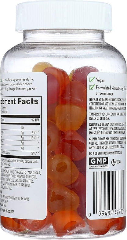 365 by Whole Foods Market, Fiber Gummy, 90 Count (Pack of 2)