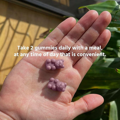 TruHeight Growth Gummies (Grape) Natural Growth & Development Supplement for Kids & Teens - Endorsed by Pediatricians - Vitamin D, K, Calcium & Ashwaganda - Bone Strength - Kids Vitamins - Ages 5+