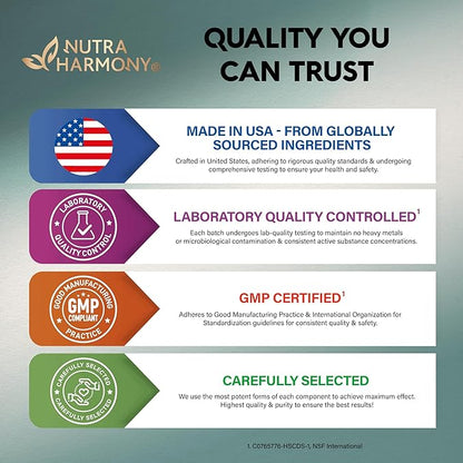 Lions Mane Supplement Capsules - Organic Lions Mane - Made in USA - Fruiting Bodies Extract - 1200 mg, 25% Polysaccharides - Memory & Focus Support - As Lions Powder - 120 Capsules, 2 Month Supply