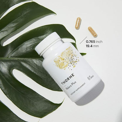 THORNE Craving and Stress Support (Formerly Relora Plus) - 5-MTHF, B Vitamins, Folate, and Plant Extracts to Support Sleep, Cravings, and Stress - 60 Capsules - 30 Servings