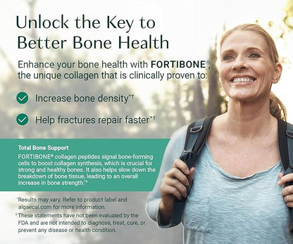 ALGAECAL Hydrolyzed Collagen Complete - Anti-Aging Collagen Powder with Clinically-Supported Beauty Collagen, Patented Formulation Verisol, Fortibone & Fortigel, Multi Collagen Peptides, 3 Packs