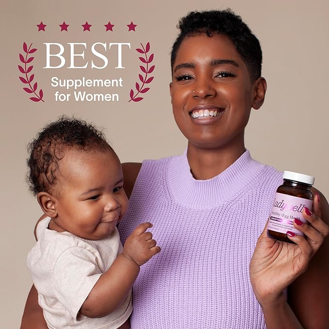 Fertility + Egg Health | Fertility Booster | Ovarian Health, Egg Quality, Ovulation & Healthy Conception Support | CoQ10, Folate + Key Ingredients | Science-Backed Women’s Supplement, 60 Ct