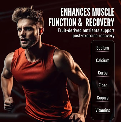 B.rad Superfruits Hydration & Electrolyte Beverage | Nature's Perfect Energy Drink | Freeze-Dried High-Antioxidant Tropical Fruit Powder | 10.8 Ounces, 30 Servings