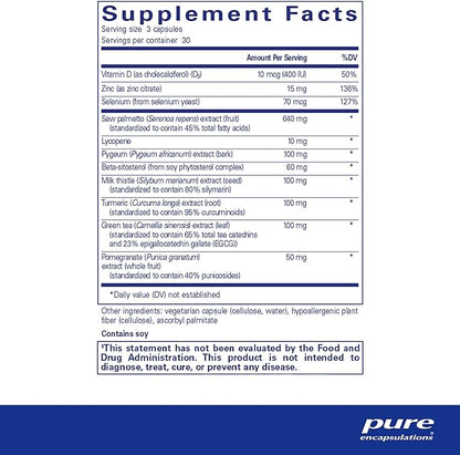 Pure Encapsulations SP Ultimate | Enhance Support for Healthy Prostate Function and Prostate Cellular Health* | 90 Capsules