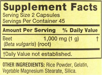 Spring Valley Beet Root 1000mg | Beet Root Capsules Organic | Super Beets Capsules | 90 Count Bundle with Lual's 45 Diabetes Decoded