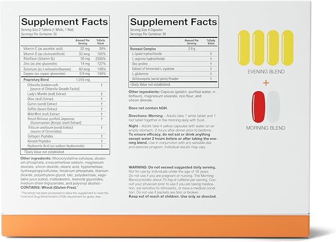 Serovital Advanced for Women - Anti-Aging Supplement for Women - HGH Supplements for Women - Skin Benefits, Energy, and Sleep - 30 Servings