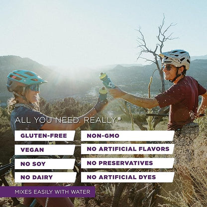 Tailwind Nutrition Recovery Mix, Complete Protein, Carbohydrates, and Electrolytes Powder Drink Mix for Post-Workout, Free of Gluten, Soy, and Dairy, Vegan, 12 Servings, Chocolate