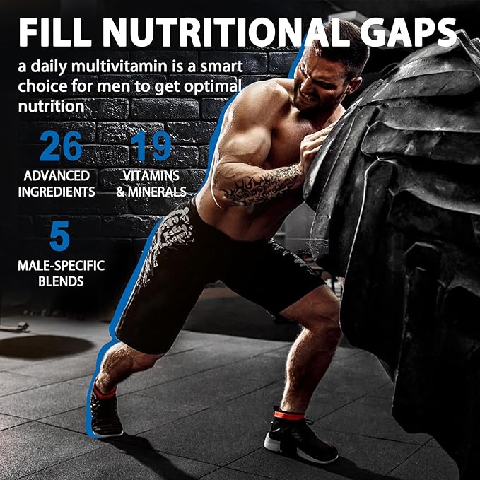 Multivitamin for Men Gummies, Vitamins A C D3 K2 E B, Zinc, Vegan Omega 3, CoQ10, Calcium, Magnesium, Lycopene - Liposomal Mens Methylated Vitamins, Energy, Immunity, Bone - Sugar Free, Vegan, 120 Cts