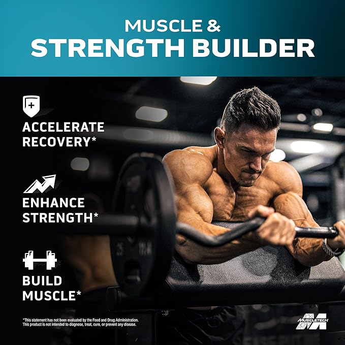 Muscletech HMB Supplements 1000mg, Clear Muscle (84 Liquid Softgels) - Highest Grade HMB for Lean Muscle & Recovery - HMB Free Acid Muscle Supplement - Help Decrease Muscle Breakdown