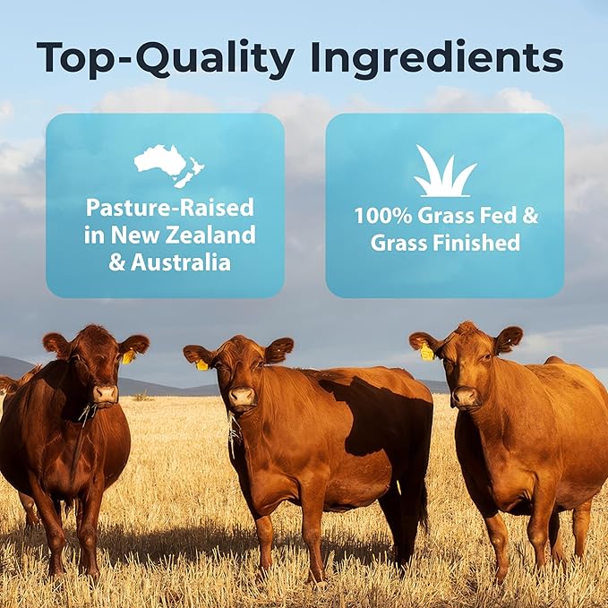 Ultimate Male Optimization 100% Grass Fed Beef Organ Supplement - Supports Test, Energy & Overall Men's Health & Wellness - Non-GMO Grass Fed Beef Organ Supplement with Liver, No Fillers 180 Capsules