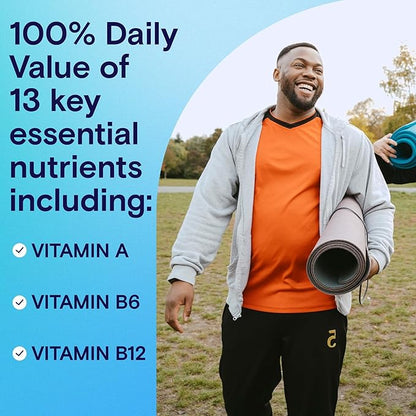 One A Day Men’s Multivitamin Daily Essentials, Multivitamin for Men Tablet, Supports Healthy Muscle Function, Physical Energy, and Immune Health with Vitamin B12, Vitamin C, and Zinc, 150 Count