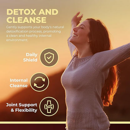 Sea Moss Capsules - Organic, Nutrient-Rich, Vegan, Gluten-Free Supplement for Immunity & Skin Health