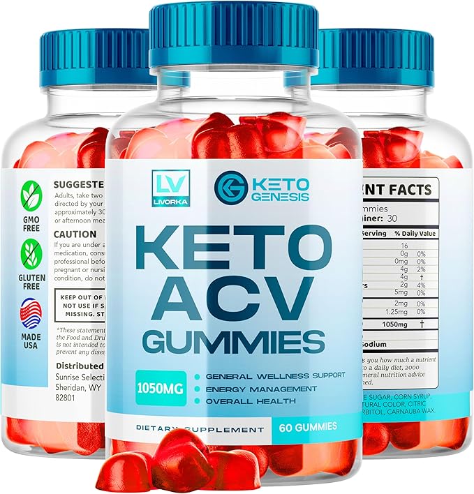 Keto Genesis Keto ACV Gummies Advanced Weight Loss, Genesis Keto, Ketogenesis Keto+ACV Gummies, Keto Genesis, Keto Genesis Gummies, Ketogenesis Keto Plus ACV Gummy Supplement 1050mg, 1 Month