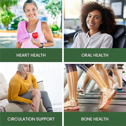 K2 D3 Vitamin Supplement with BioPerine - Vegan Calcium with Vitamins K and D - Advanced D3K2 VIT 5000 IU - 60 Vegan D3 Plus K2 MK-7 Complex Nutritional Capsules for Heart & Bone Health (1