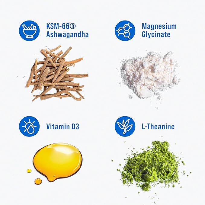 Nello Supercalm Powdered Drink Mix, Raspberry Lemonade, L Theanine, Ksm-66 Ashwagandha, Magnesium Glycinate, Vitamin D 3, Supplements for Relaxation & Focus, No Sugar, Non GMO, On The Go, (2-Pack)