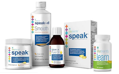 – Speak+D Smooth – Orange Vanilla – 15.2 oz – Pediatrician Formulated to Support Children with Special Nutritional Requirements – Omega-3 & Vitamins E’s, K's & D