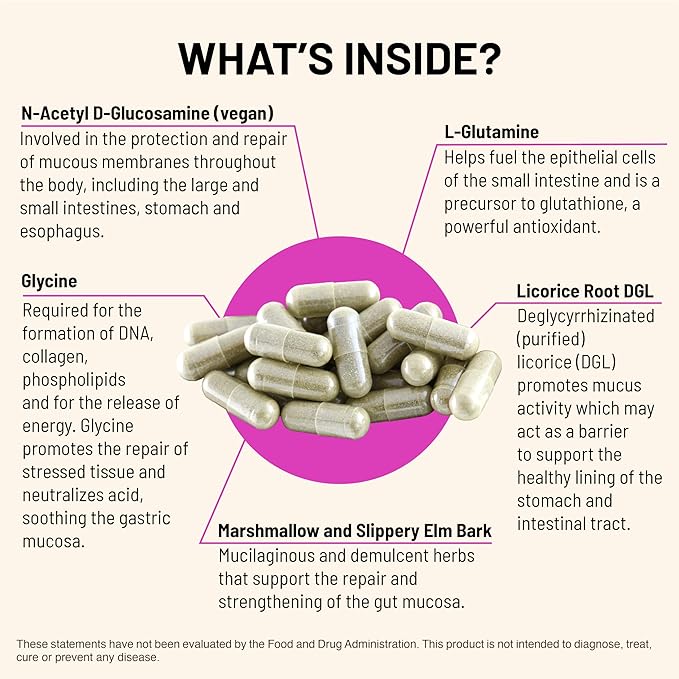 Mountain Peak Nutritionals Acid Assist Formula - Gastrointestinal Support Supplement - Helps with Symptoms of Occasional Heartburn & Stomach Acid - Hypoallergenic Dietary Supplement (90 Capsules)