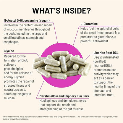 Mountain Peak Nutritionals Acid Assist Formula - Gastrointestinal Support Supplement - Helps with Symptoms of Occasional Heartburn & Stomach Acid - Hypoallergenic Dietary Supplement (90 Capsules)