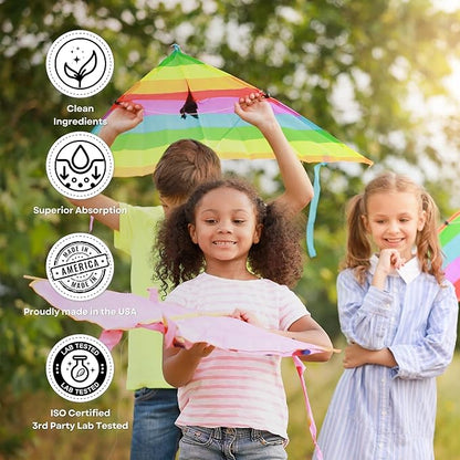 Liposomal Kids Liquid Multivitamin | Non-GMO | Clean | Sugar Free | Gluten Free | Organic Berry Flavors | Immune Support | Bone Health | Overall Wellness | 30 Servings | 3 fl oz