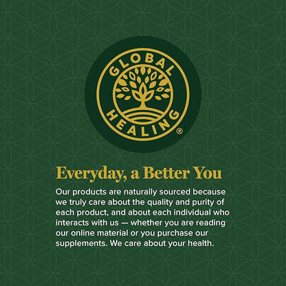 Global Healing Organic Omega 3 6 9 and 7 (Seaberry CO2 Extract) - Fish-Free, Non-GMO Omega 3 Supplement for Women & Men, Contains Perilla Seed & Flaxseed Oil - Omega 3 Fish Oil Alternative - 2 Fl Oz