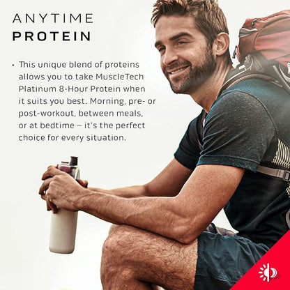 MuscleTech Phase8 Protein Powder | Whey & Casein Protein Powder | Slow Release 8-Hour Protein | Muscle Builder for Men & Women | Protein Powder for Muscle Gain | Vanilla, 4.58lbs