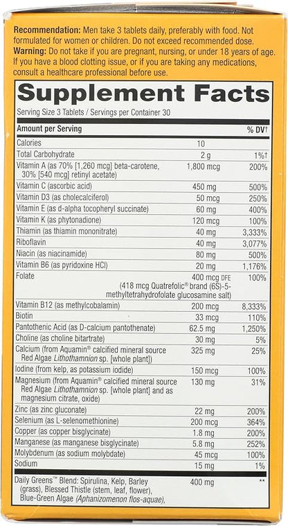 Nature's Way Alive! Men's Multi Vitamin, 90 CT