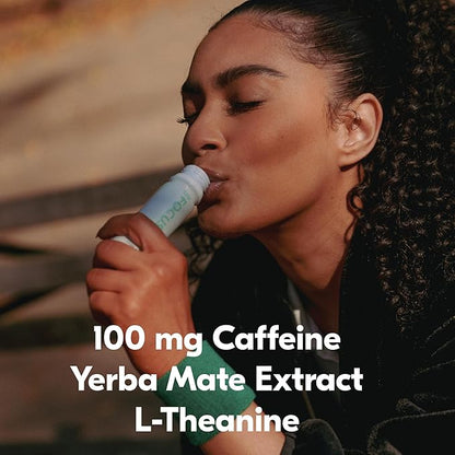 Tru Focus Shot, Apple Kiwi Flavored Extra Strength Energy Shots - Zero Sugar Nootropic Drink plus Adaptogens, Choline, and Yerba Mate - Natural Caffeine, GF, Keto, Vegan Supplement, 2oz (Pack of 24)