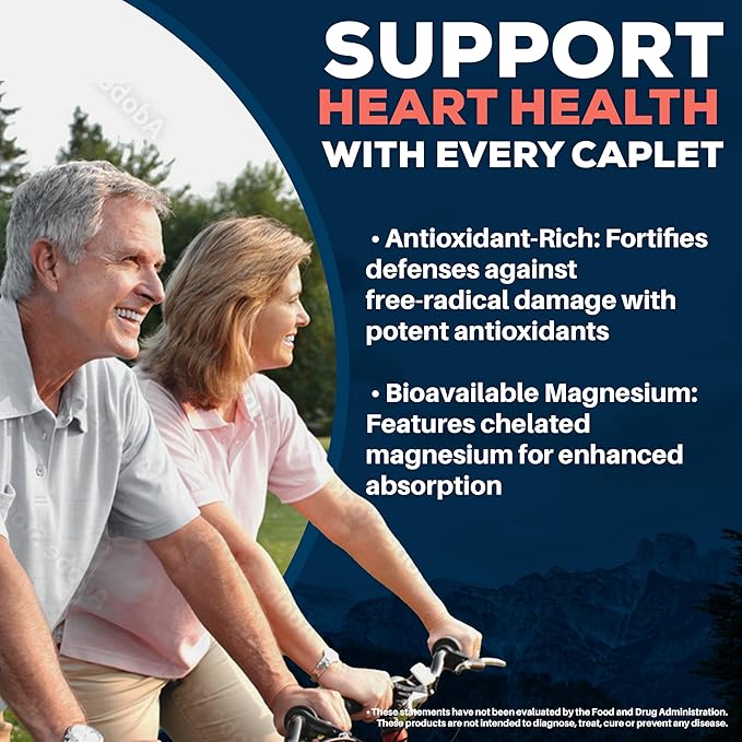 Ayush Herbs Carditone - Natural Heart Health Supplement for Women & Men, BP Formula, Holistic Heart Support with Rauwolfia, Arjuna, Calcium, and Magnesium - 60 Vegetarian Caplets (1 Count)