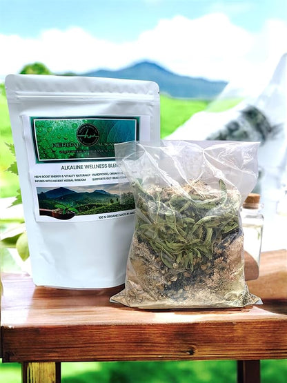 Herbal Alkablend- 20 Ingredient Tea- Holistic Wellness | Optimal Versatility in Health |Supports Immune System, Digestion, and Energy | Natural Body Cleanse and Detox