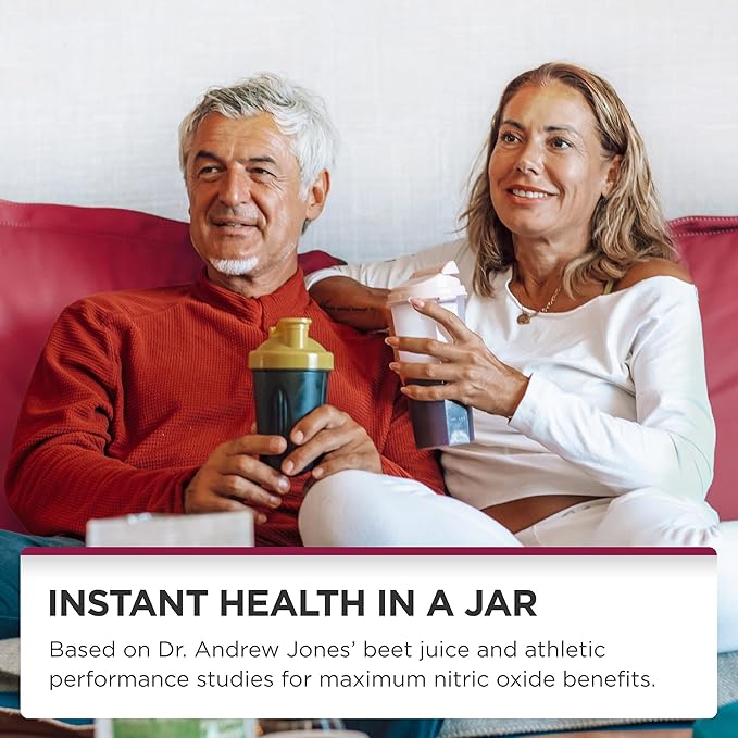 PureClean Beet Premium Beet Juice Powder - 100% Organic Nitric Oxide Support for Clinically-Proven 3X Greater Circulation, Endurance & Energy - Proudly Cold-Pressed, Eco Friendly, USA - 30 Servings