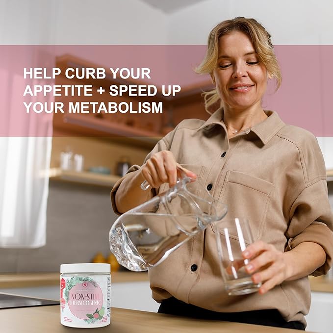 Strong + Sexy Fit, Weight and Diet Support Health Supplement, Caffeine Free Non Stim Drink Powder for Appetite Control and Metabolism Support, Supplements for Women, Guava Colada Flavor, 30 SVG